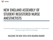 Tablet Screenshot of neasrna.org